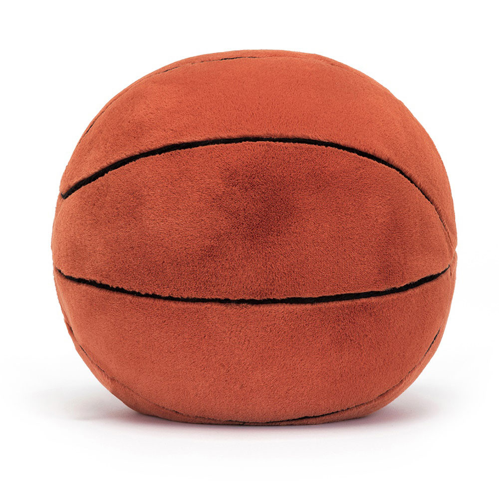Peluche Ballon de basket Amuseables Sports orange – vue 3