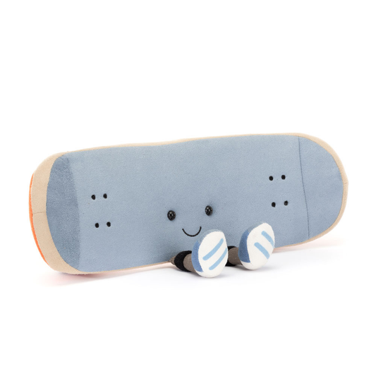 Peluche Skateboard Amuseables Sports grise