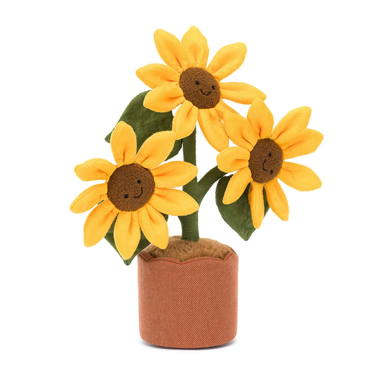Peluche Tournesol Amuseables jaune