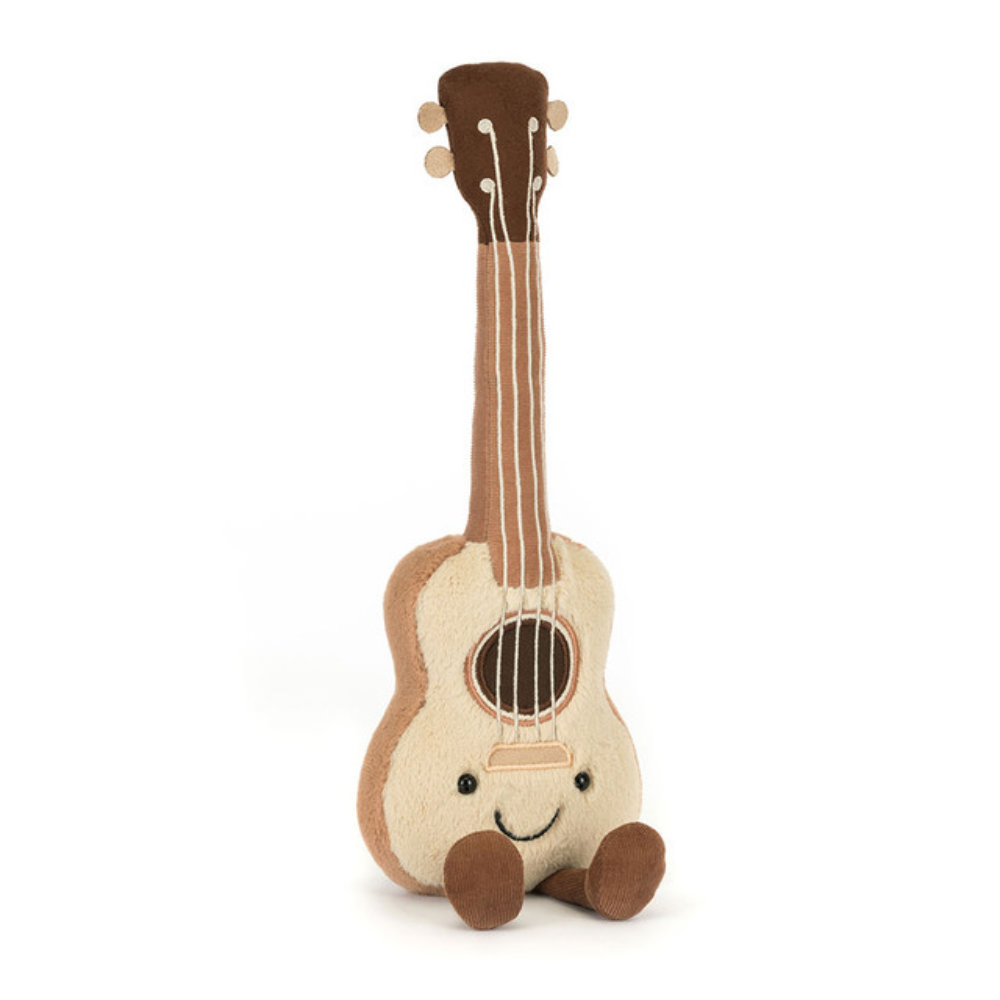 Peluche Ukulélé Amuseables marron – vue 4