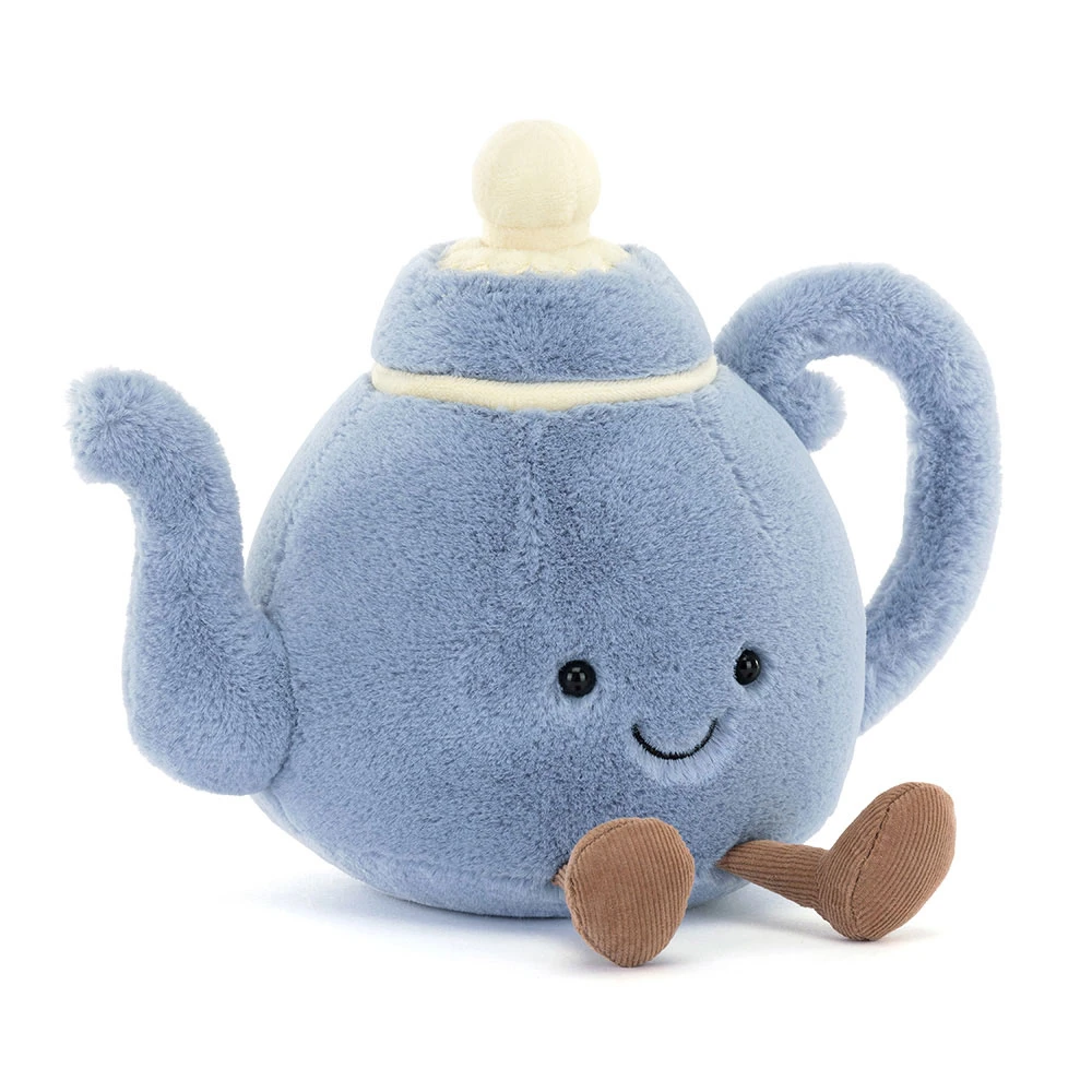 Peluche Théière Vicky Amuseables bleue – vue 2