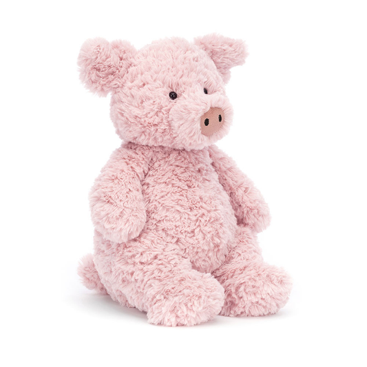 Peluche Cochon Barnabus en rose