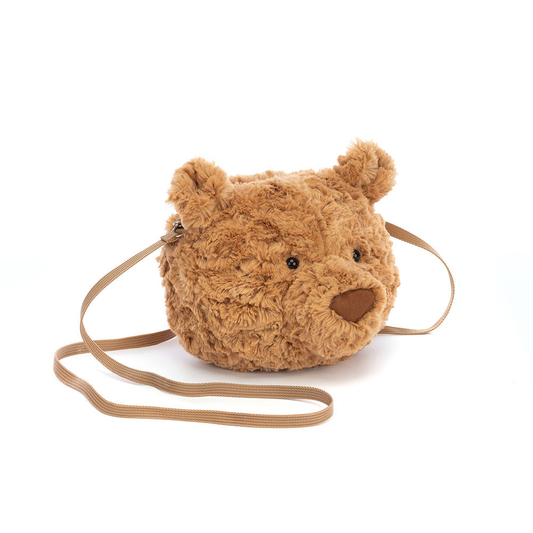 Sac Ours Marron avec un personnage d'ours en peluche marron