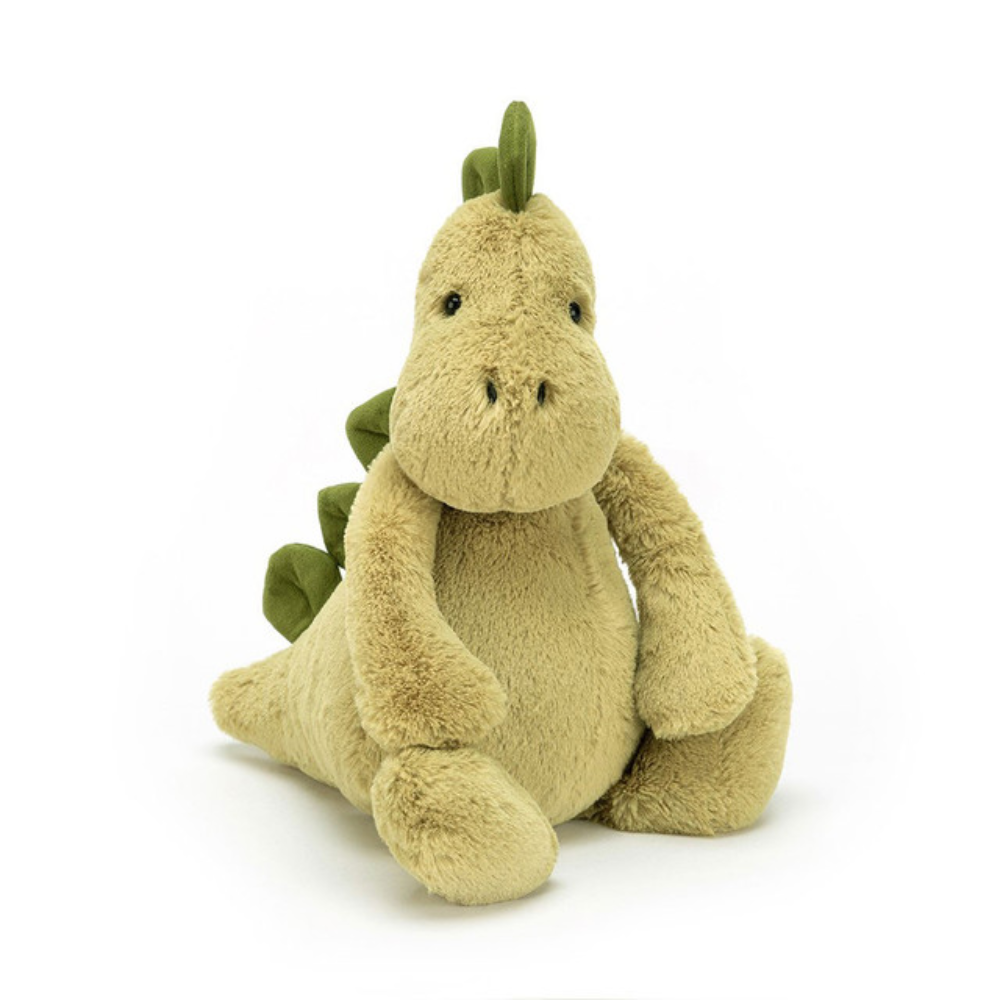 Peluche Dino Bashful en vert