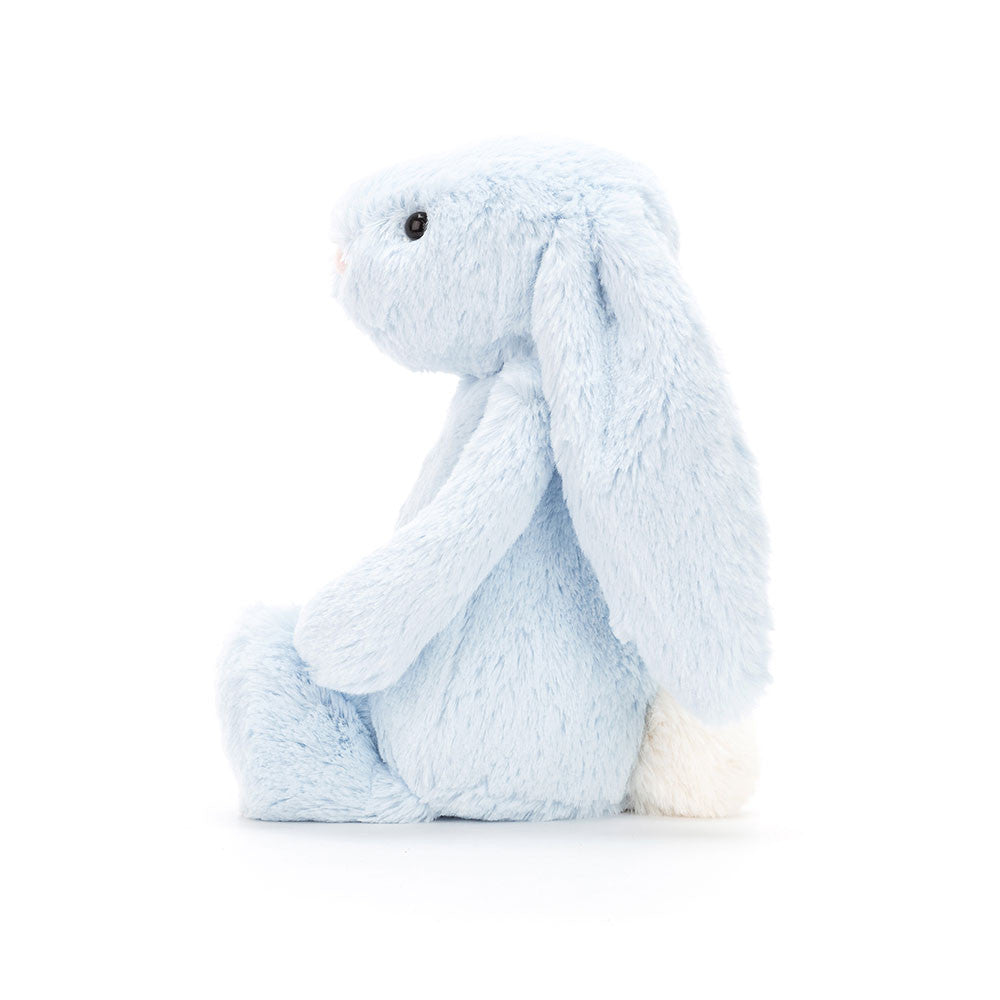 Peluche Lapin Bashful Bleu en bleu – vue 3