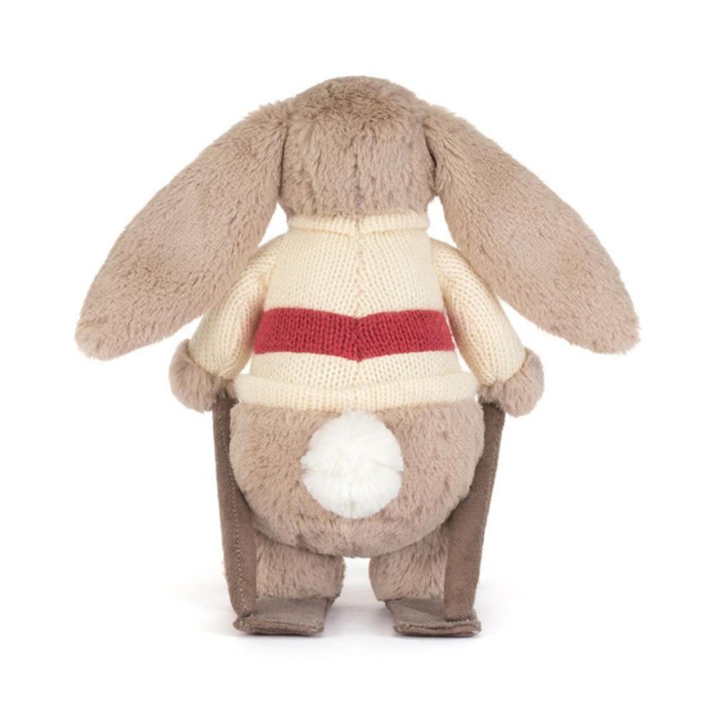 Peluche Lapin Bashful en tenue de ski médaille d'or – vue 4