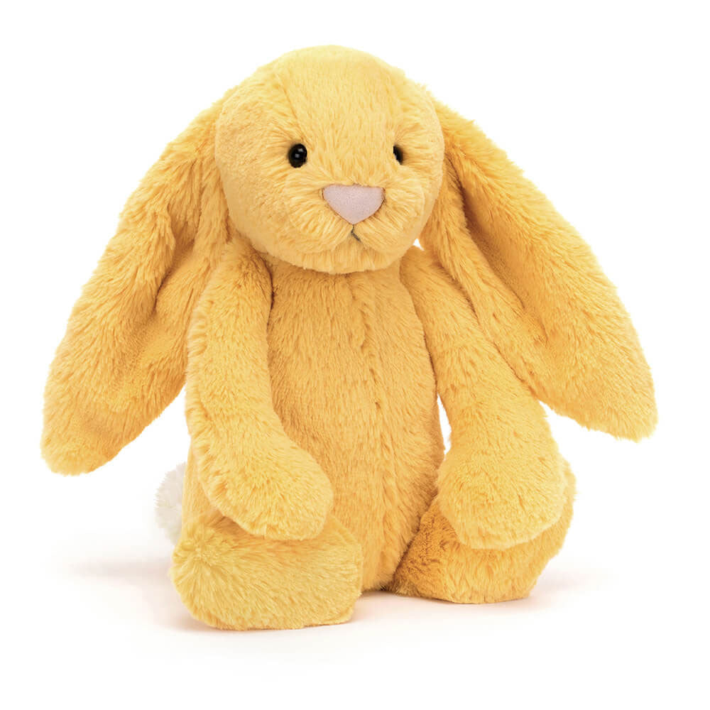 Peluche Lapin Bashful Sunshine en jaune