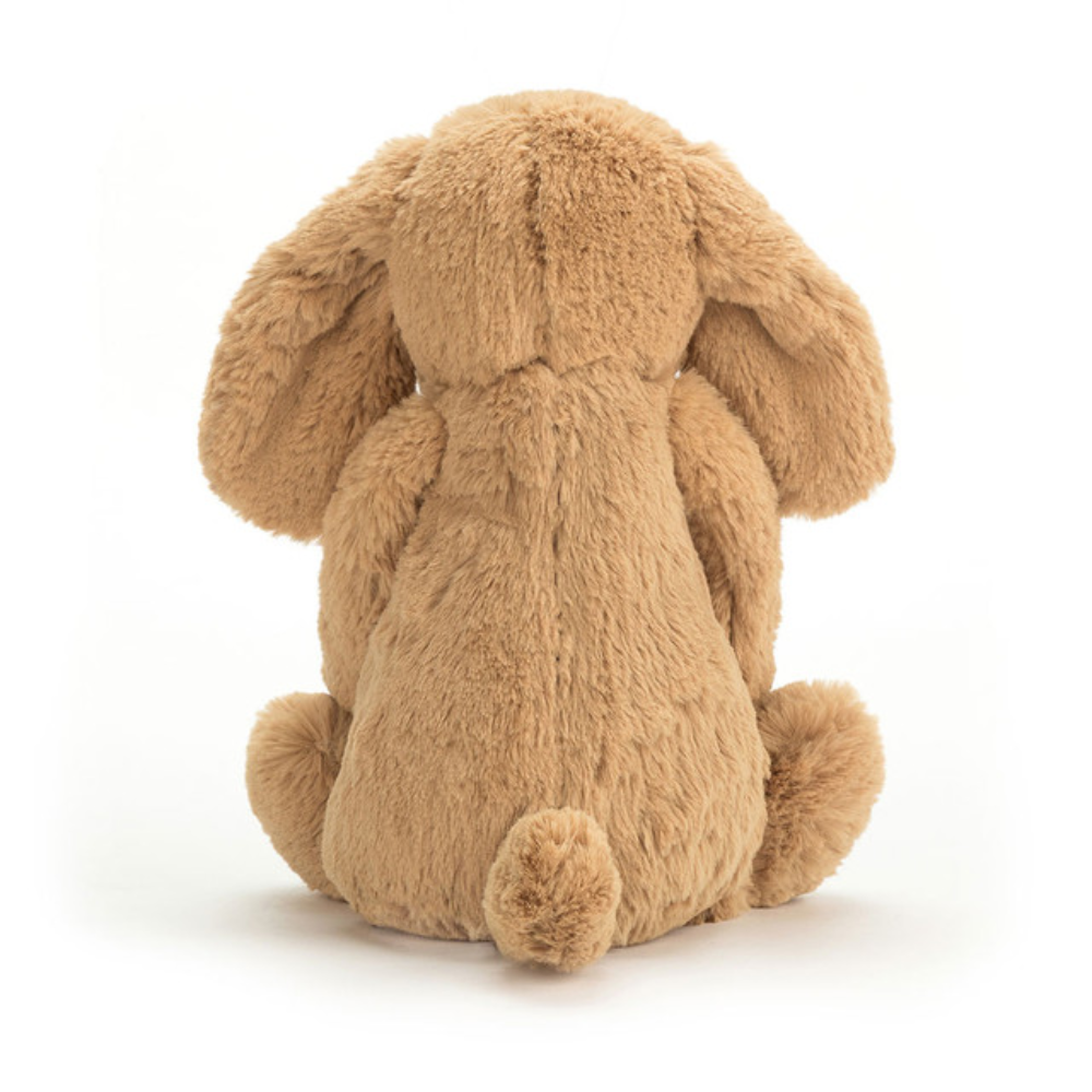 Peluche Chiot Bashful Toffee en marron – vue 3