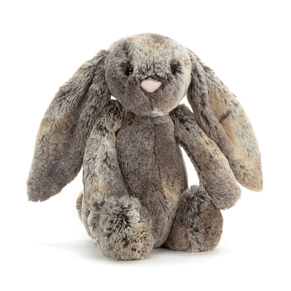 Peluche Lapin Bashful des bois en gris