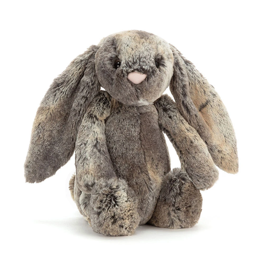Peluche Lapin Bashful des bois en gris