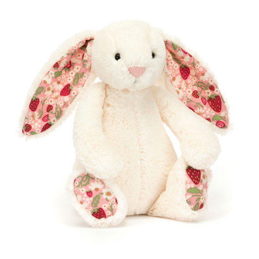 Peluche Lapin Blossom crème Berry en crème – vue 2