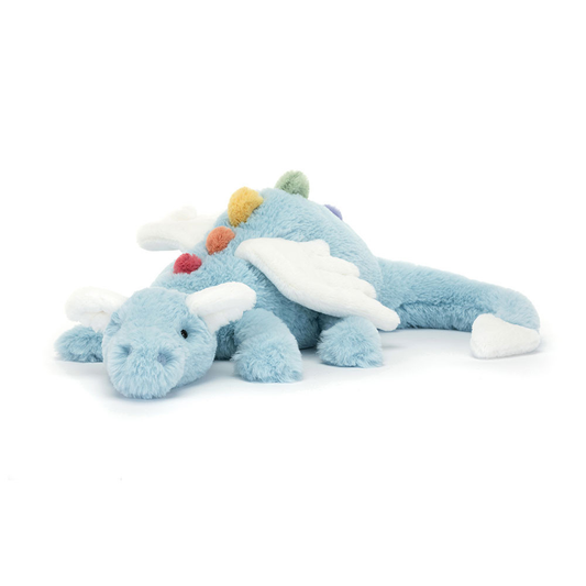 Peluche Dragon Sky en bleu