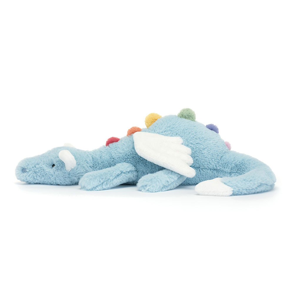 Peluche Dragon Sky en bleu – vue 2