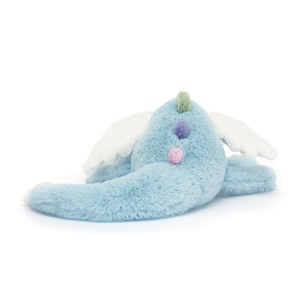 Peluche Dragon Sky en bleu – vue 3