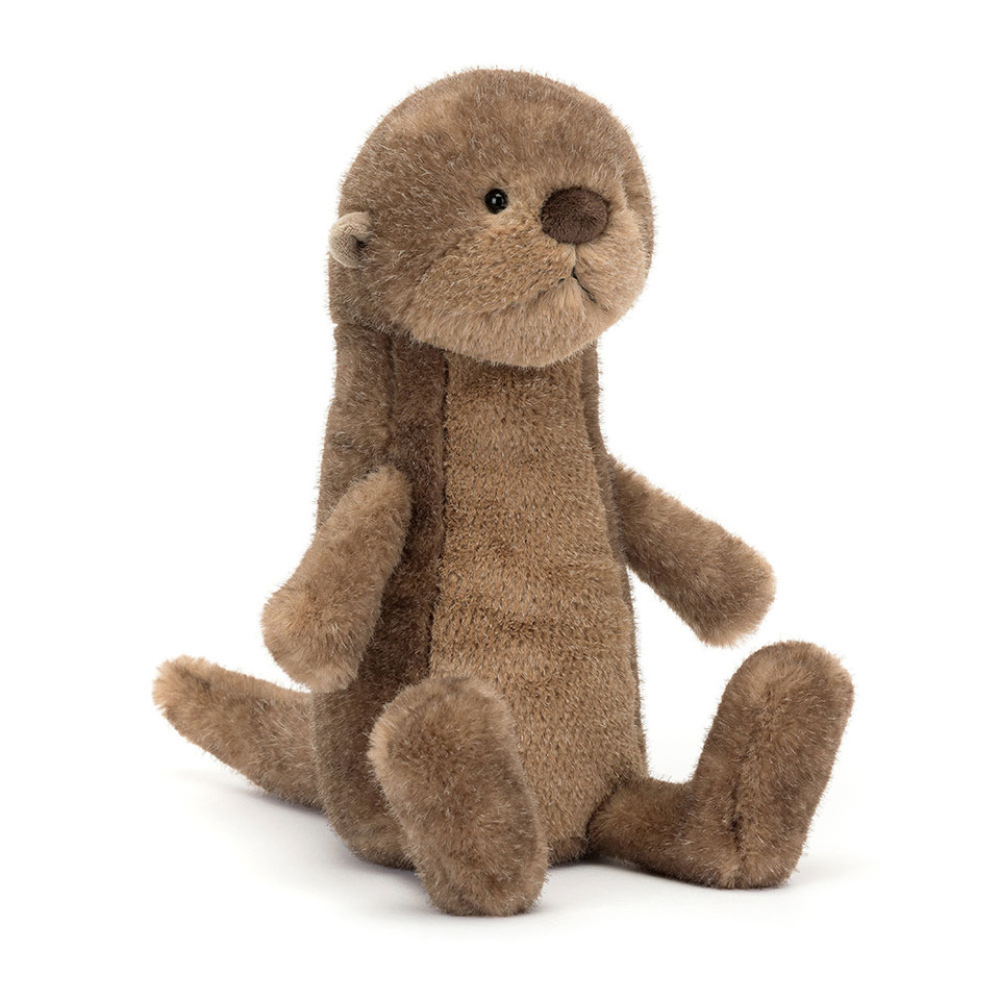 Peluche Loutre Brooke en marron