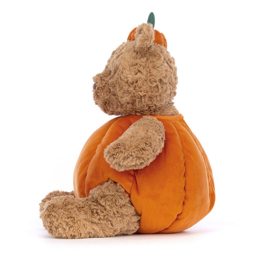 Peluche Ours Citrouille Marron – vue 2