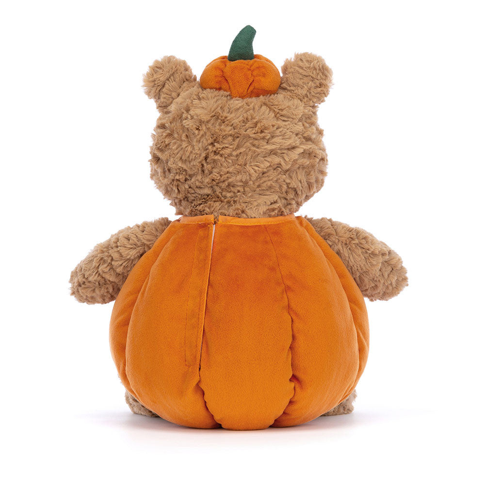 Peluche Ours Citrouille Marron – vue 3