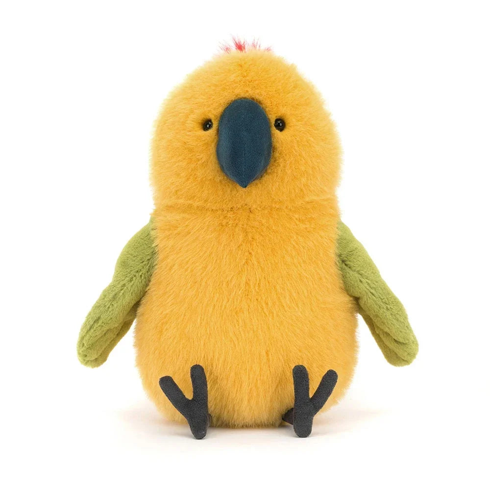 Peluche Perroquet Budgeby en jaune