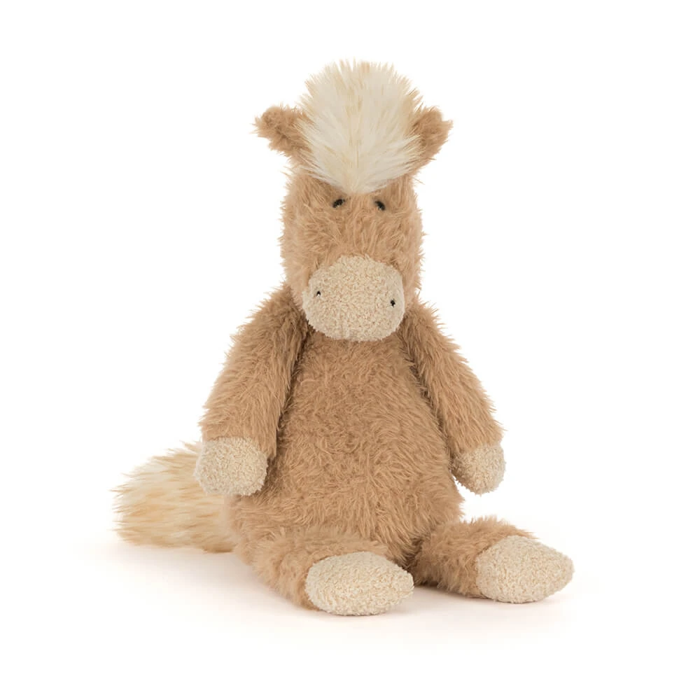 Peluche poney marron Canterneigh – vue 2