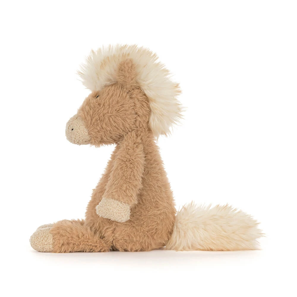 Peluche poney marron Canterneigh – vue 3