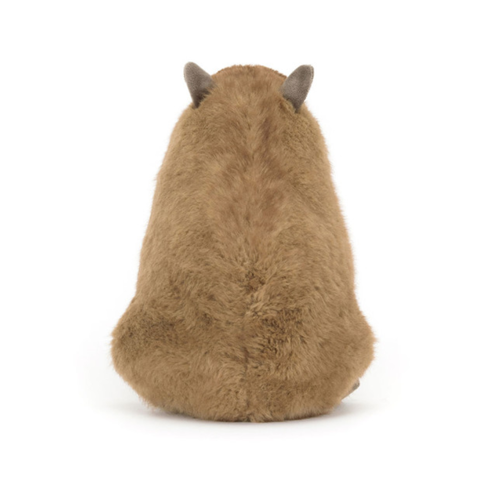 Peluche Capybara Clyde en marron – vue 2