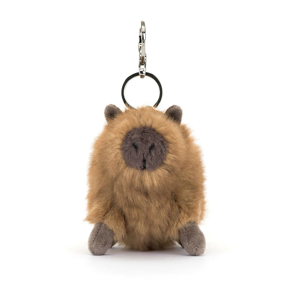 Porte-clé Capybara Clyde marron – vue 3