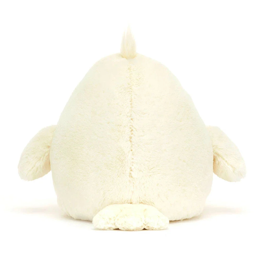 Peluche Canard Delia en blanc – vue 3