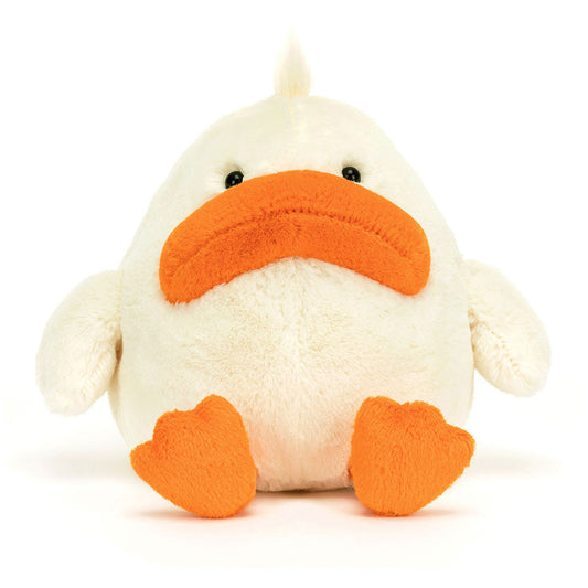 Peluche Canard Delia en blanc