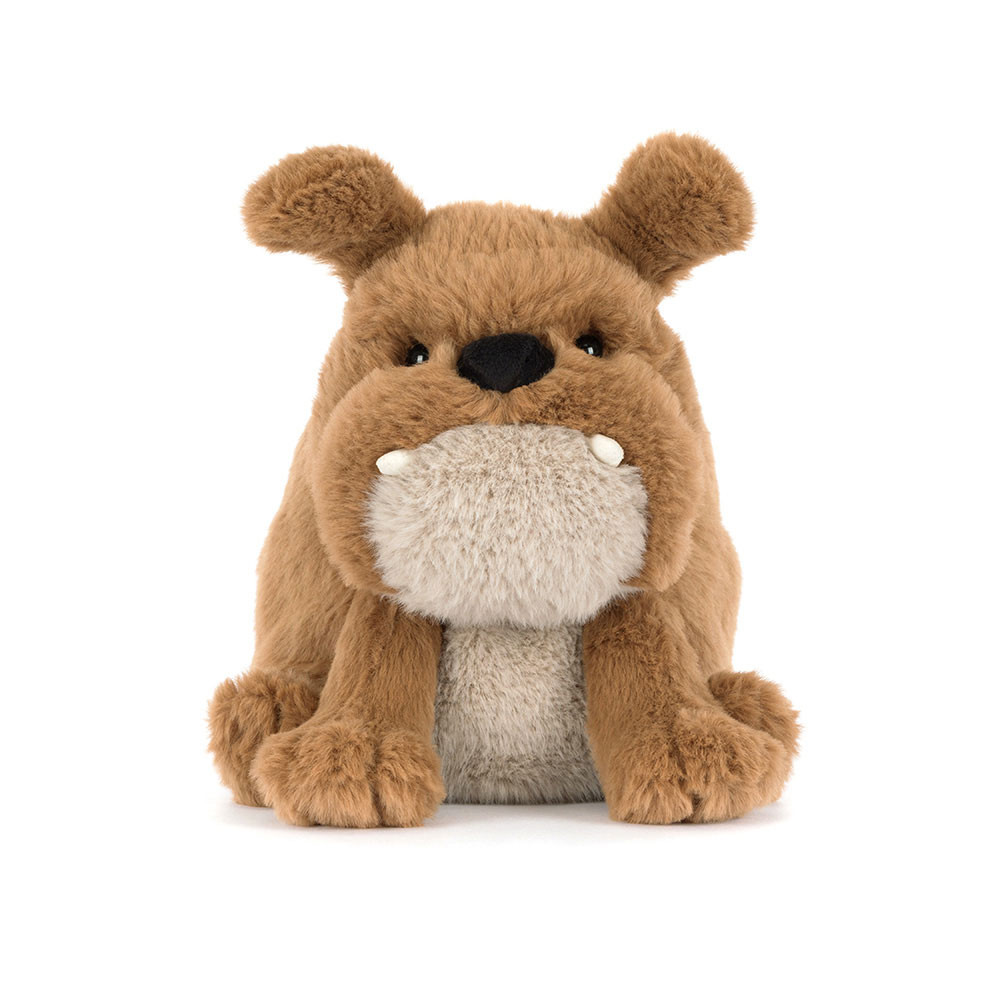 Peluche Chien Derreck en marron