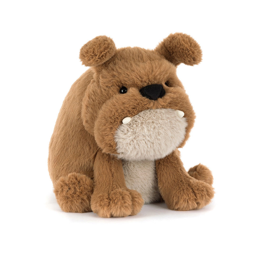 Peluche Chien Derreck en marron – vue 2