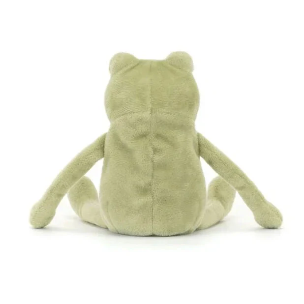 Peluche Grenouille Fergus en vert olive – vue 2