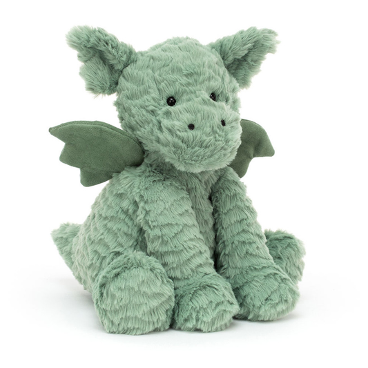Peluche Dragon Fuddlewuddle en vert