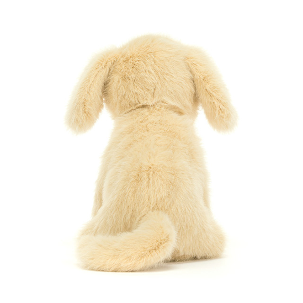 Peluche Chiot Golden en beige – vue 4
