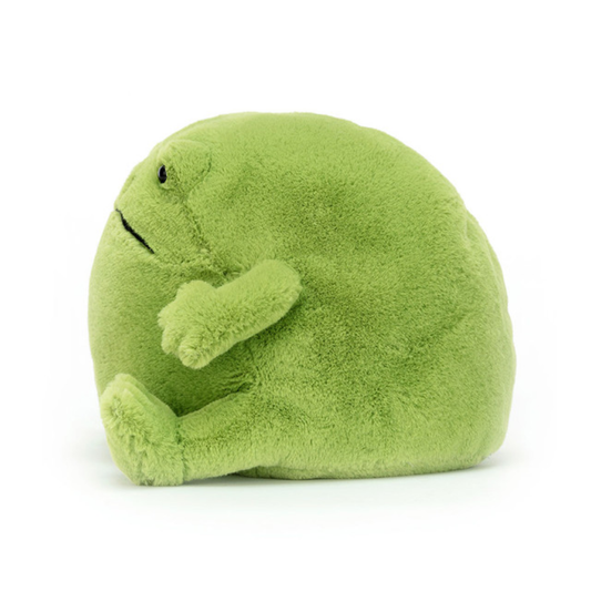 Peluche grenouille verte – vue 2