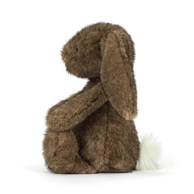 Peluche Lapin Luxe Hoppleston en marron foncé – vue 3