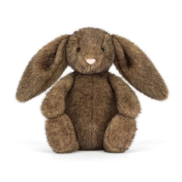 Peluche Lapin Luxe Hoppleston en marron foncé