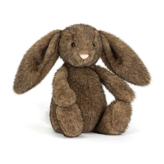 Peluche Lapin Luxe Hoppleston en marron foncé – vue 2
