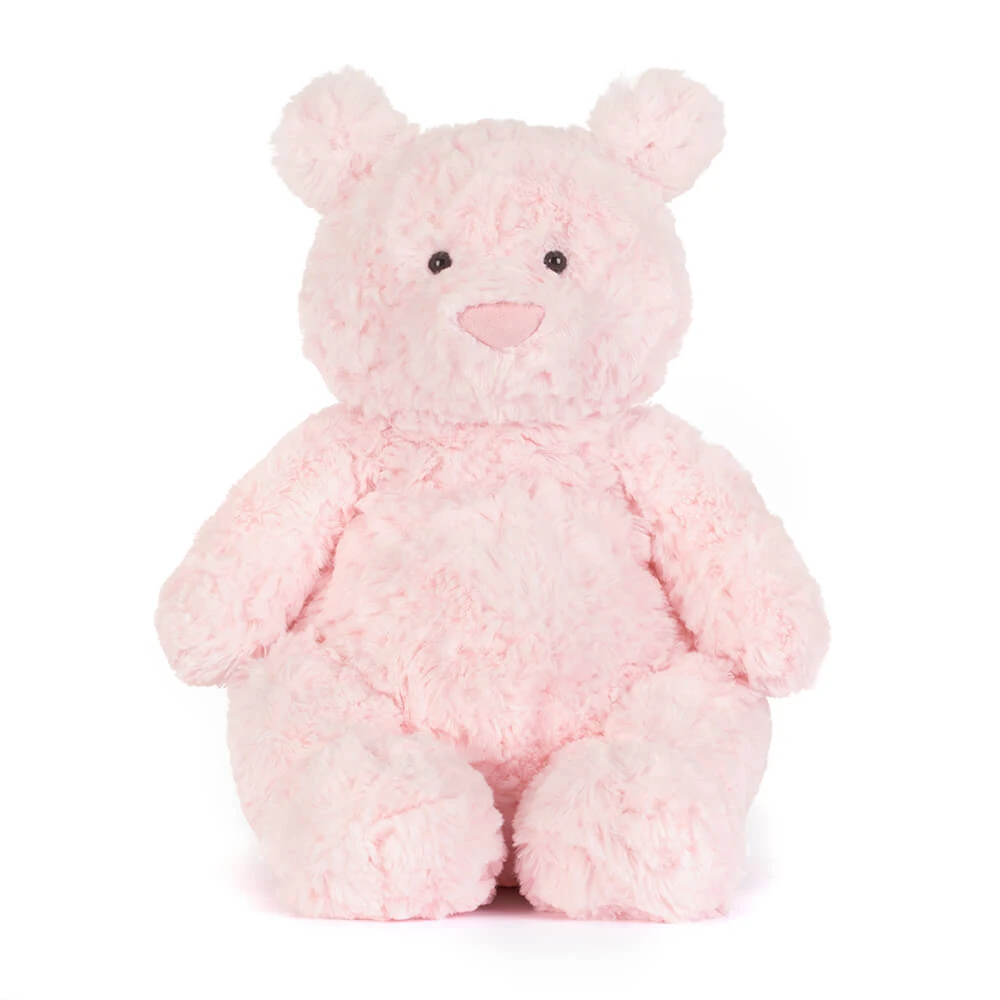 Peluche ours rose Leola – vue 4