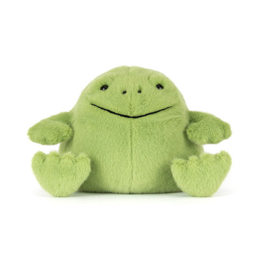 Peluche grenouille vert clair