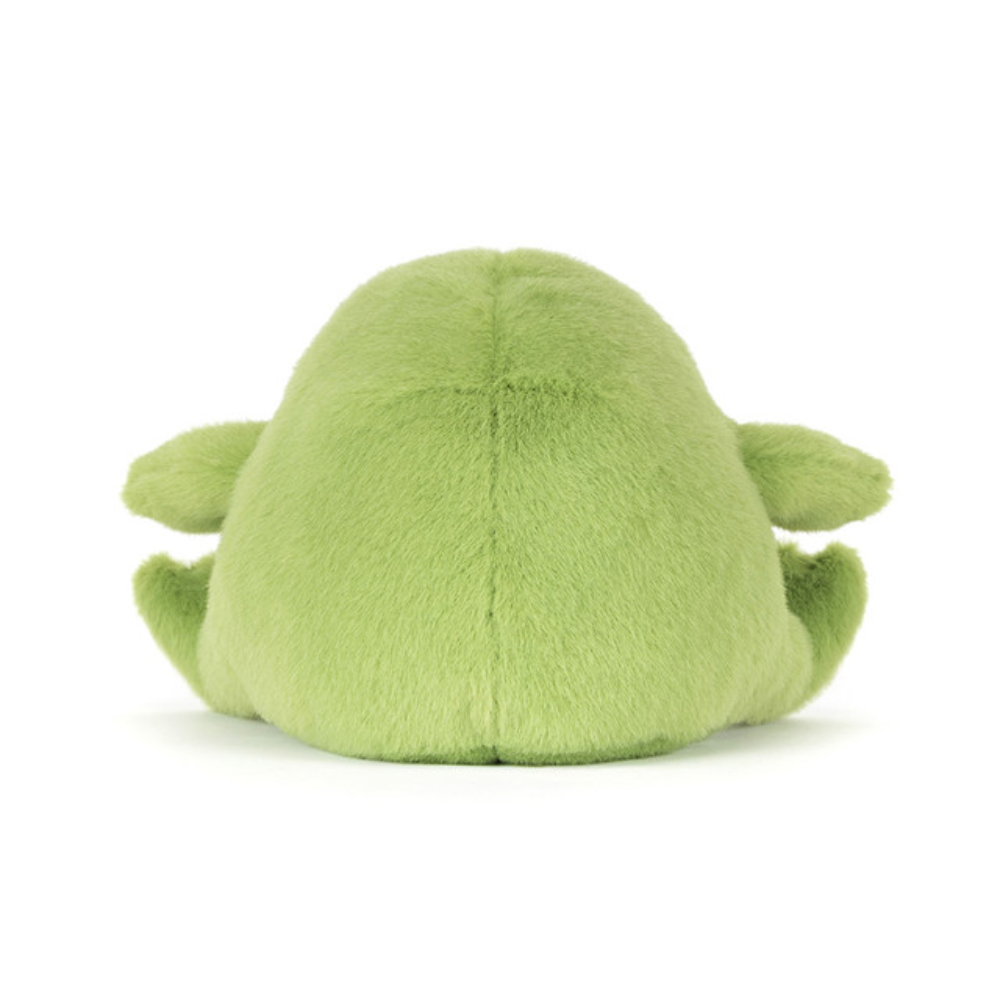 Peluche grenouille vert clair – vue 3