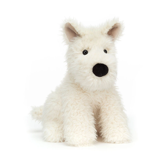 Peluche blanche Scottish-terrier Munro