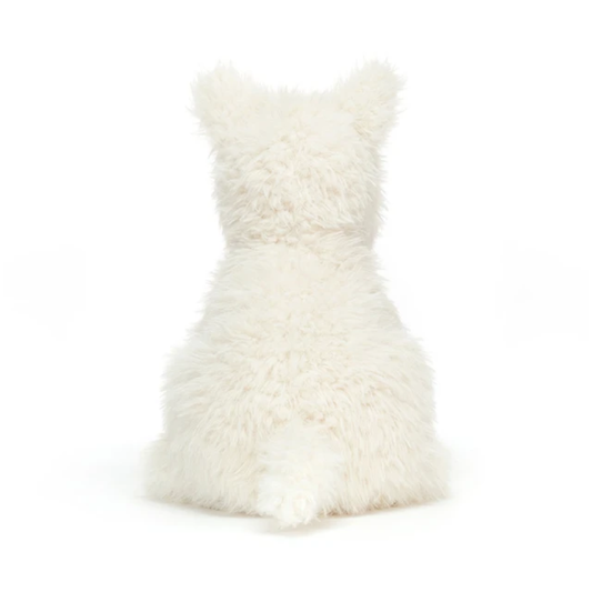 Peluche blanche Scottish-terrier Munro – vue 2