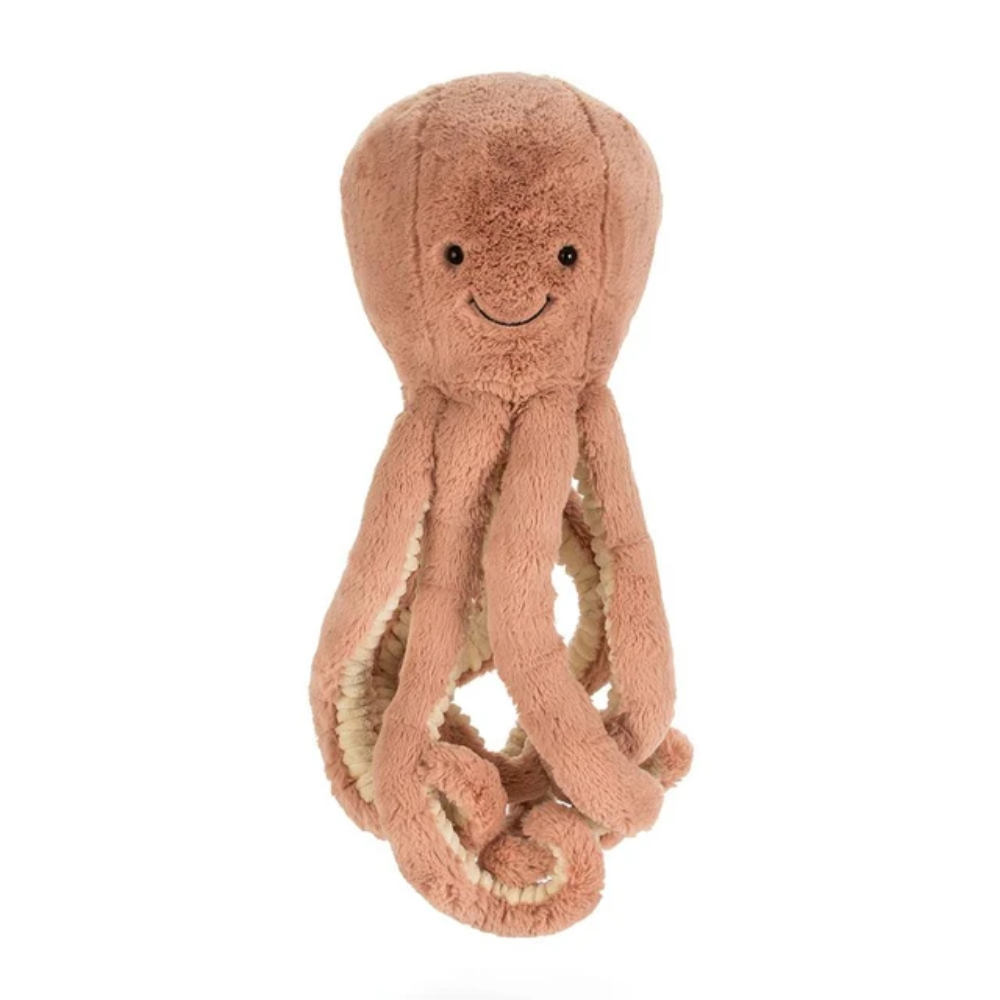 Peluche poulpe rose gold Odell – vue 2