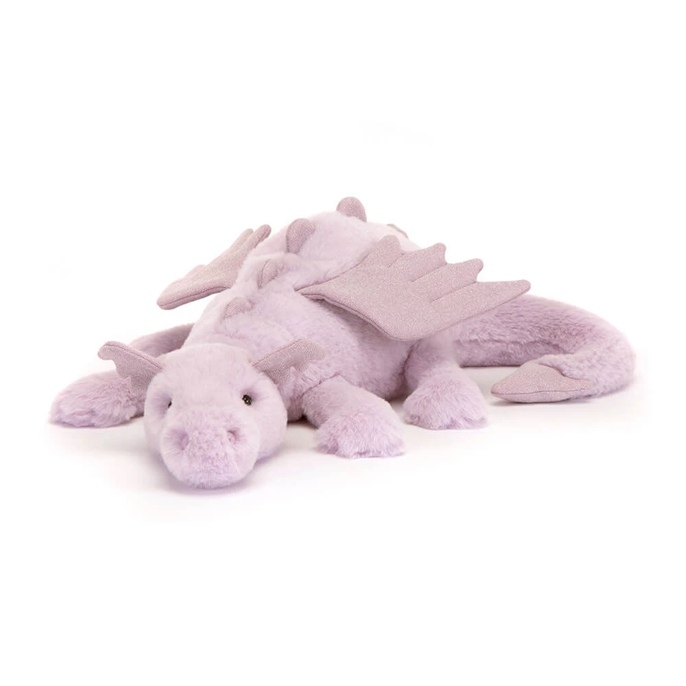 Peluche Dragon Lavande en violet