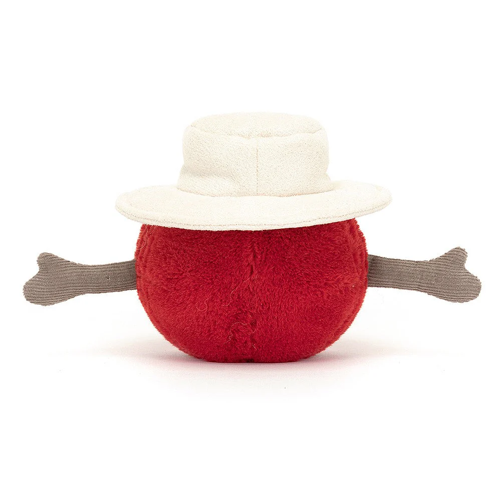 Peluche Amuseable Sports Balle de cricket rouge – vue 3