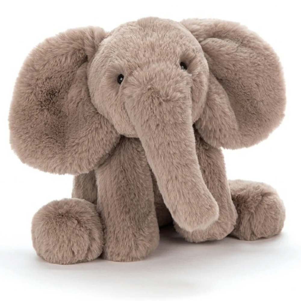 Peluche éléphant marron Éléphant Smudge