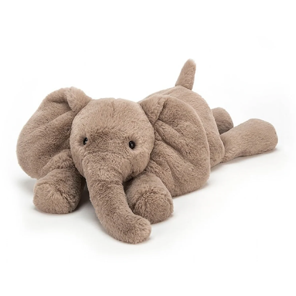 Peluche éléphant marron Éléphant Smudge – vue 2
