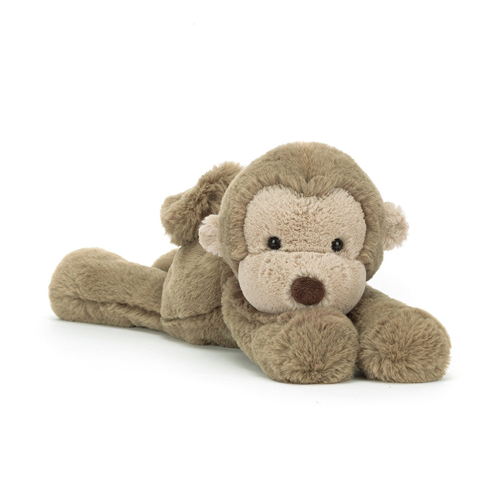 Peluche Singe Smudge en marron