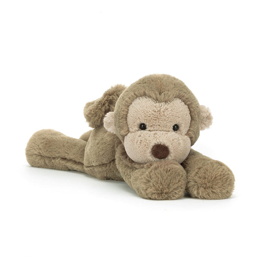 Peluche Singe Smudge en marron
