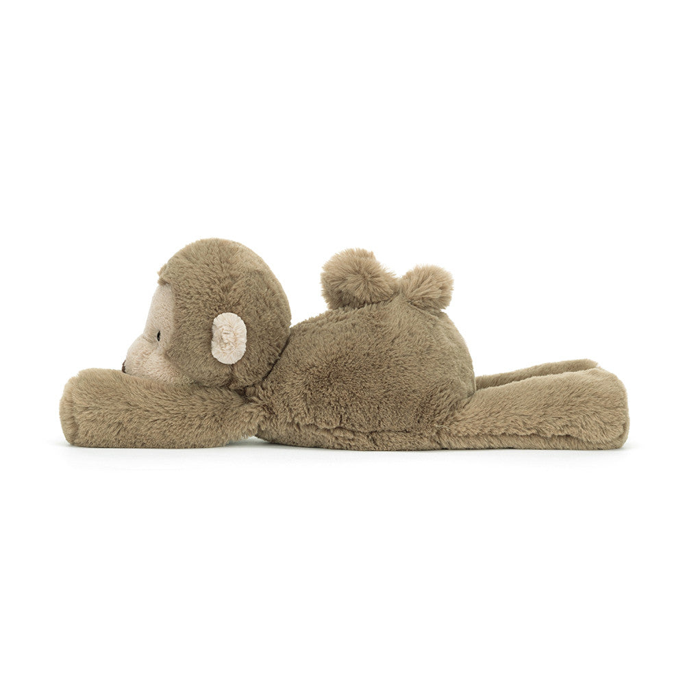 Peluche Singe Smudge en marron – vue 3